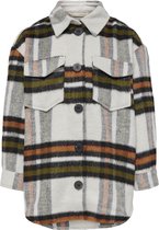 Kids ONLY KOGDEENA-LIVI L/S CHECK SHACKET PNT Meisjes Jas - Maat 134