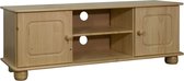 Decoways - Tv-meubel 115x29x40 cm massief grenenhout