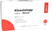 Révvi | Kinesiologie Tape - Stimuleert Bloedcirculatie & Spieractiviteit - Hypoallergeen - Waterafstotend - Plakt meerdere dagen - Multibox 24st. - 50mm x 5mtr - zwart - G
