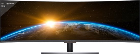 GAME HERO® UltraWide QHD VA Curved Gaming monitor 144Hz - 49 inch