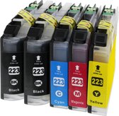 inktsjop huismerk LC223 LC221 223 221 XXL Inktcartridges geschikt voor Brother set 4 stuks voor MFC J5320DW J4120DW J4420DW J880DW J480DW J4620DW J5620DW J680DW J5625DW J4625DW J57