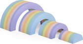Bobles Rainbow Collectie - Regenboog - 70cm - Pastel