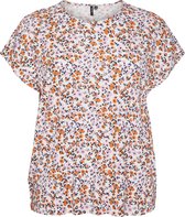 Vero Moda Curve VMEMILIE SS O-NECK BLOUSE - S CURVE Dames T-shirt - Maat XL-52/54