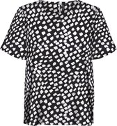 Vero Moda VMOLGA SS TOP WVN GA Dames Top - Maat XS
