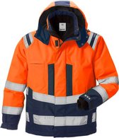 Fristads Hi Vis Airtech® Winterjack Klasse 3 4035 Gtt - Hi-Vis oranje/marineblauw - 2XL