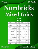 Numbricks Mixed Grids - Hard - Volume 4 - 276 Puzzles