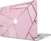 iMoshion Design Laptop Cover voor de MacBook Pro 16 inch (2021) - Pink Graphic