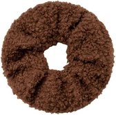 Teddybeer scrunchie bruin - scrunchies - haar trend