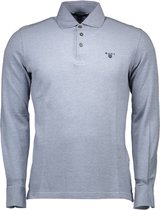 GANT Polo Shirt Long Sleeves Men - S / AZZURRO