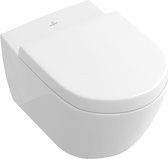 WC suspendu, Aquareduct, avec CeramicPlus, blanc alpin