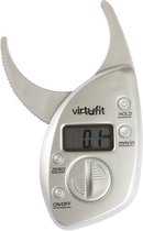Huidplooimeter - VirtuFit Digitale Vetpercentagemeter - Vet meter - Grijs
