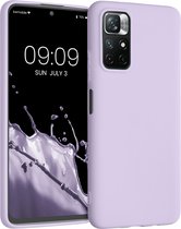 kwmobile telefoonhoesje voor Xiaomi Redmi Note 11 - Hoesje voor smartphone - Back cover in lavendel