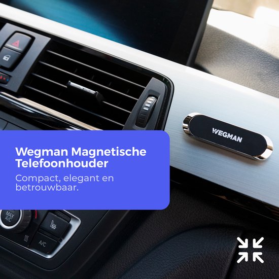 Wegman® Telefoonhouders Auto Magnetisch - Dashboard - Off-Road en Drempel Proof - Magneet GSM Houder - Wegman