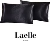 Satijnen Kussensloop - Laelle Beauty - Pillows 2 stuks - Huidverzorging Cadeautje