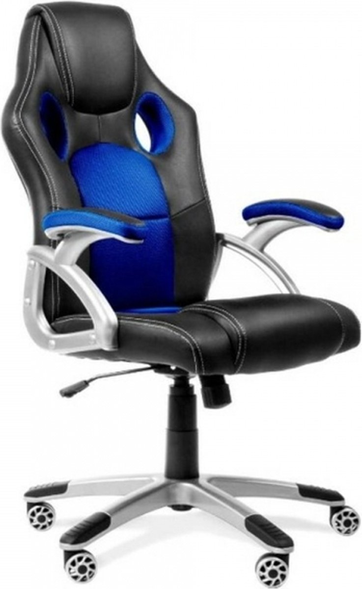 Gaming stoel Almansa P&C 229NGRN Zwart Blauw