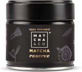 Matcha & Co Reserve matcha thee - matcha poeder - matcha thee - hoogste kwaliteit - 100% organisch gecertificeerd - 30 gram