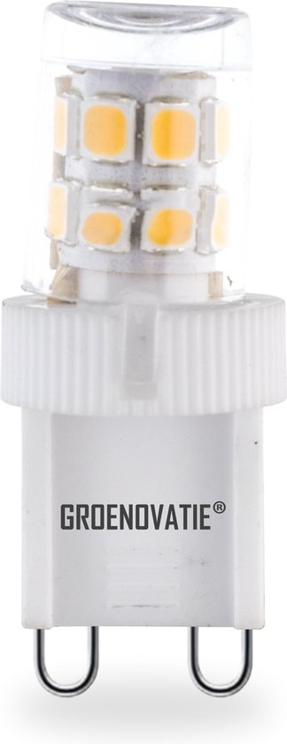 Groenovatie LED Lamp - G9 Fitting - 2W - Extra Klein - Warm Wit | bol.com