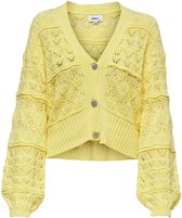 Only Vest Onlalaia Life L/s Cardigan Knt 15251398 Straw Dames Maat - XS