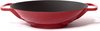 Gietijzeren wok - Ø35 cm - Sürel - Rood