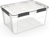 Boîte de rangement étanche Five® - Transparent - Emboîtable et avec couvercle