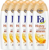 Fa Honey Cream Douchegel - 6 X 250ml