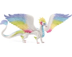 foto van schleich BAYALA Speelfiguur - Regenboog Draak - Fantasie Kinderspeelgoed - 5 tot 12 Jaar - 70728