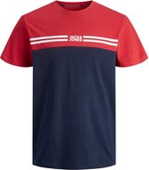 Jack & Jones T-shirt Steve Red (Maat: 3XL)