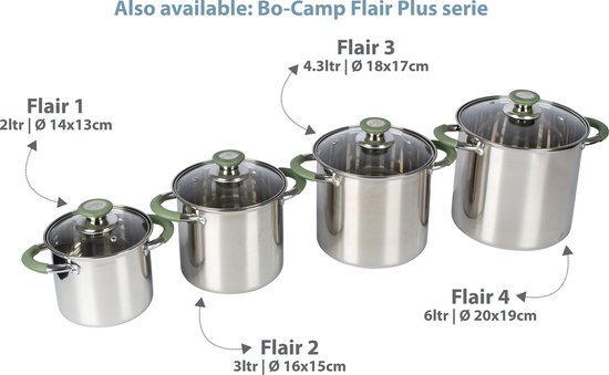Bo-Camp - Pan - Flair plus - Hoog - Ø 16 cm van Bo-Camp — afbeelding 4