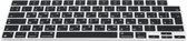 kwmobile siliconen toetsenbordbeschermer QWERTY (Russisch) voor Apple MacBook Pro 16" (2021) - Keyboard cover in zwart