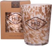 HIB Geurkaars Tiger Gold H16 D13 - Kaarsen - Valentijns cadeau -