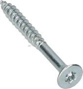 Deltafix spaanplaatschroef platkop / torx / met nibs / type 17 snijpunt verzinkt 3.0 x 30 mm 40 st.