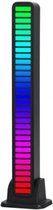 Homezie Led bar - Sound control - Light bar - Led strip - Led lights - Led muziekbar - Voice control - stemgeluid - zwart