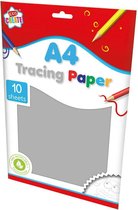 Siësta contrast software A4 overtrekpapier / transparant tekenpapier - 25 vellen - 80 grams | bol.com