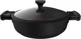 Cecotec Casserole Pan met deksel - Polka Experience 28 - Low Pot Titan - Braadpan - Kookpan - Aluminium - Ø 28 cm - 4,2L