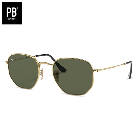 PB Sunglasses - Hexagon Polarised - Lunettes de soleil Homme Polarisées - Lunettes Festival