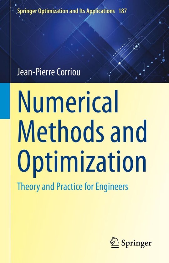 Springer Optimization and Its Applications 187 - Numerical Methods and ...