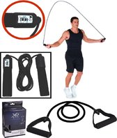 XQ max - springtouw en elastiek - springtouw - fitness elastiek - weerstand