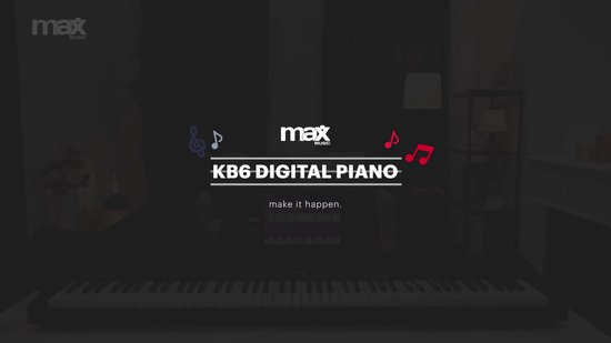 MAX KB6 Clavier Électronique pour Musicien Confirmé avec Casque