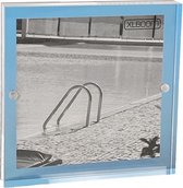 XLBoom Acrylic Magnetic Fotolijst - Acrylic - Transparant Grijs - Fotoformaat 13x13cm