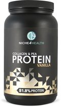 Proteine Shake Vanille | Collageen  & Erwten eiwitten