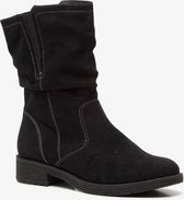Softline dames enkellaarsjes - Zwart - Maat 37