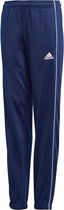 adidas - Core 18 PRE Pants Youth - Trainingsbroek Kids - 116 - Blauw