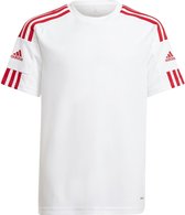 adidas - Squadra 21 Jersey Youth - Voetbalshirt wit - 116 - Wit