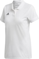adidas Team 19 Polo Dames - Wit - maat XS