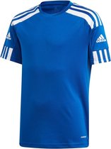 adidas - Squadra 21 Jersey Youth - Voetbalshirt - 116 - Blauw