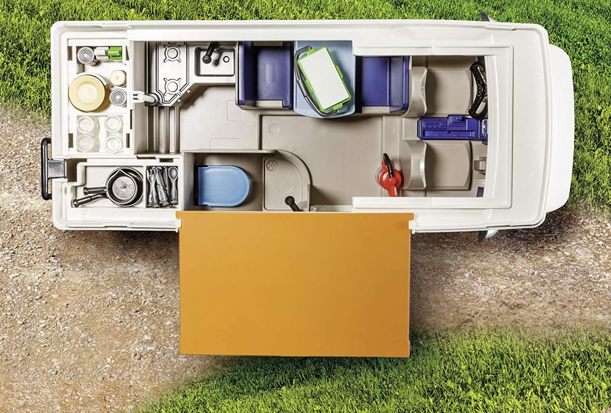 Playmobil - Camper met accessoires - Kampeeravontuur — afbeelding 5