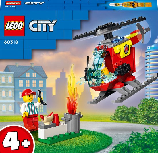 LEGO City Brandweerhelikopter - 60318 cadeau geven