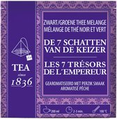 Tea since 1836 | Zwart/Groene Thee met Perzik - 50 st