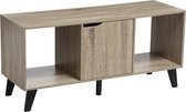 Five - Tv Meubel - Naturel Met Zwarte Poten - 100.8x33.5x47 cm