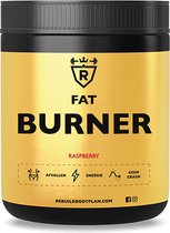 Rebuild Body Plan FatBurner - Verhoogt Vetverlies - Onderdrukt Hongergevoel - Geeft Energie - Poeder 300 gr - Raspberry smaak